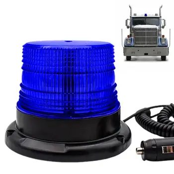 Strobe Gaismas Kravas automašīnas | LED Darba Gaismas | 12 LED Flashing Pacēlāju, Gaismas, Auto Drošības Lampa ar Magnētisko Bāzi